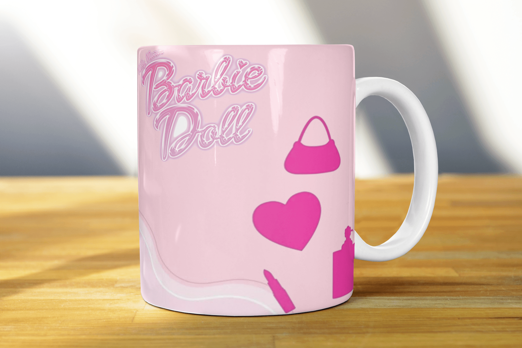 Cartoon Barbi Doll - Mug Printing
